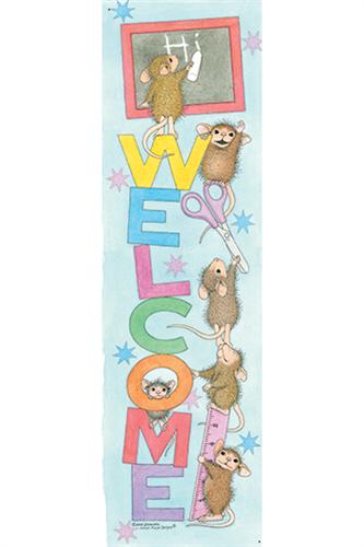 Eureka EU-849523 Banner House Mouse Welcome
