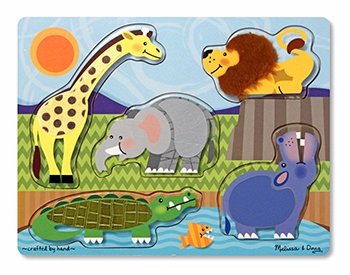 Lights Camera Interaction LCI4328 Zoo Animals Touch Learn Puzzle