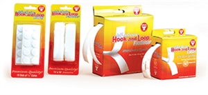 Hygloss Products Hyg45118 Hook & Loop Fastener Roll 34x18