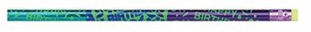 J.R. Moon Pencil JRM1505B Thermo Happy Birthday Assorted 12Bx- Pencils