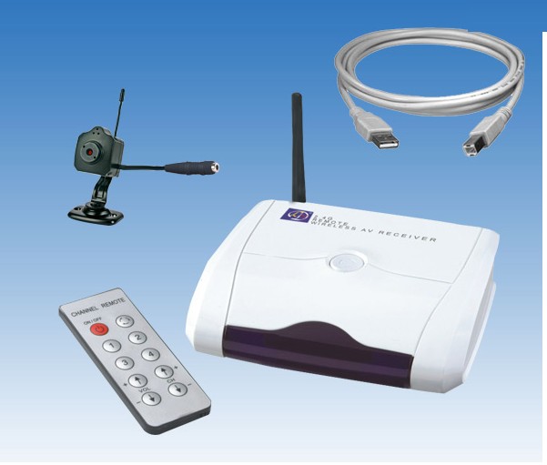 MiniGadgets HS203USB miniature color spy video camera