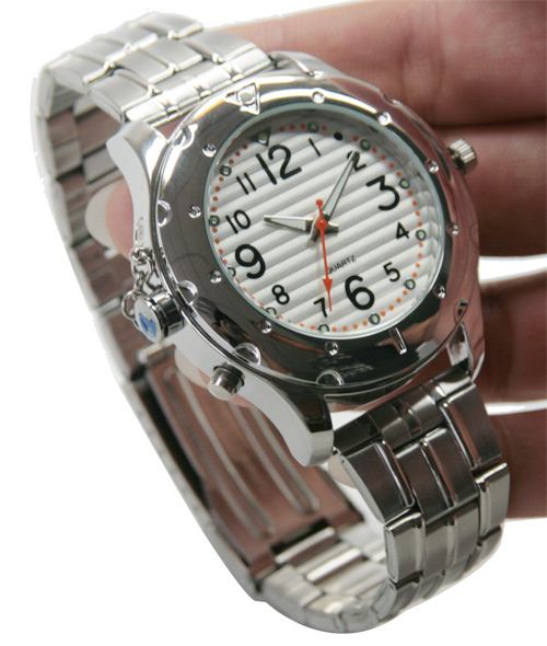 MiniGadgets WATCH-DVR-SILVER Covert Watch DVR - Silver