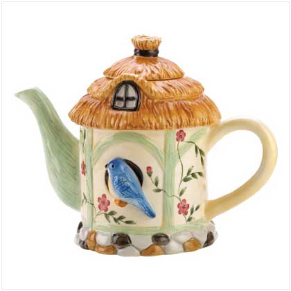 Birdhouse Teapot