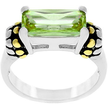Christine's Peridot Ring- Size- 08 Picture