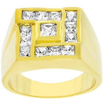 Men's Pave Ring- Size- 13