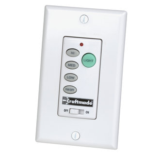 Craftmade UC20001 Universal Ceiling Fan Wall Control