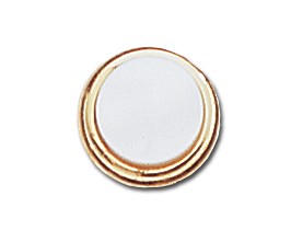 Legere Btt198 Tie Tac Round Mother Of Pearl