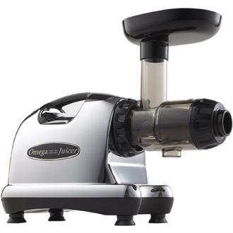 Omega Juicers 8006 Nutrition Center HD Juicer Chrome/ Black