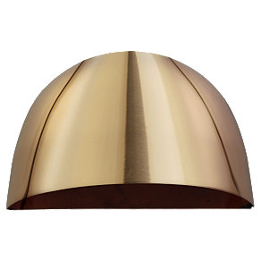 Sea Gull Lighting 92068835 One Light Deck Light in Shiny Copper Finish