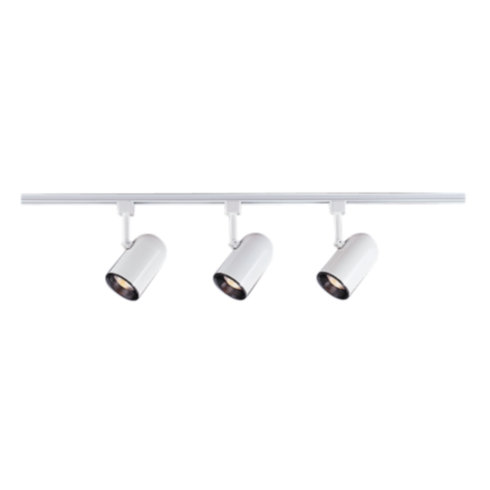 Sea Gull Lighting 267415 Track Lighting Three Light Kit White