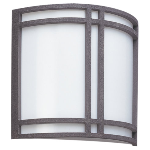Wall Lamps Sea Gull Lighting 4966-72 Two Light Fluorescent Wall Fixture - Olde Iron Finish SGL1070