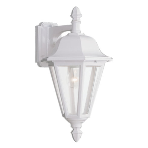 Wall Mount Outdoor Lighting Sea Gull Lighting 8825-15 One Light Outdoor Wall Lantern - White Finish SGL1724