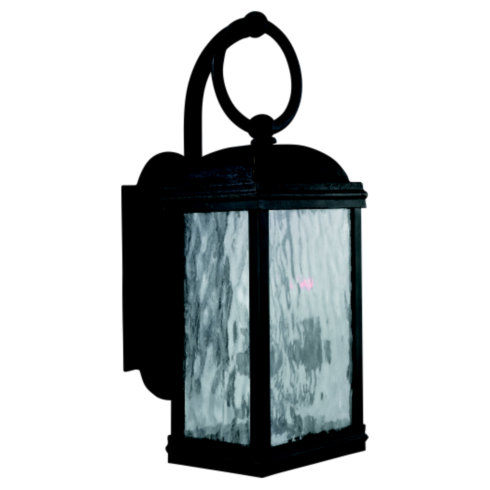 Wall Mount Outdoor Lighting Sea Gull Lighting 88191-802 Two Light Wall Lantern - Obsidian Mist Finish SGL2434