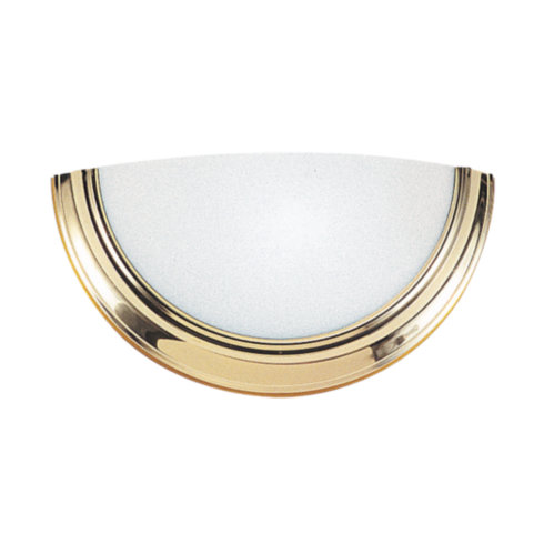 Wall Lamps Sea Gull Lighting 4135-02 Single Light Wall Sconce - Polished Brass Finish SGL2661