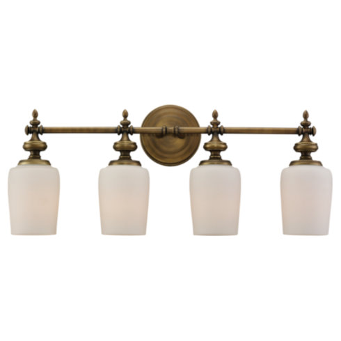 Vanity Lighting Sea Gull Lighting 44888-898 Four Light Bath Fixture - Aged Bronze Finish SGL2973