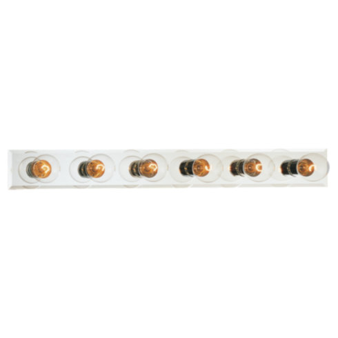 Vanity Lighting Sea Gull Lighting 4708-05 Six Bulb Bar Light - Chrome Finish SGL2995