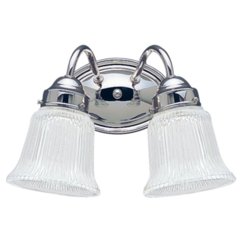 Vanity Lighting Sea Gull Lighting 4871-05 Wall-Bath Two Light Fixture - Chrome Finish SGL3024