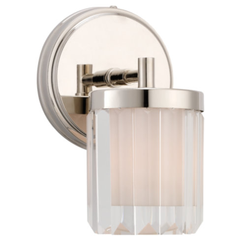 Wall Lamps Sea Gull Lighting 44690-841 One Light Wall Sconce - Polished Nickel Finish SGL3120