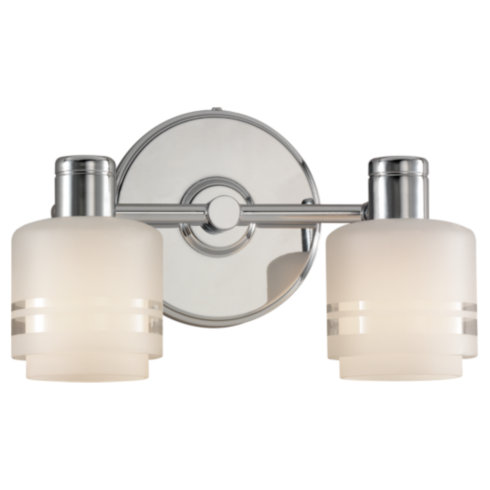 Vanity Lighting Sea Gull Lighting 44731-05 Two Light Bath Fixture - Chrome Finish SGL3134