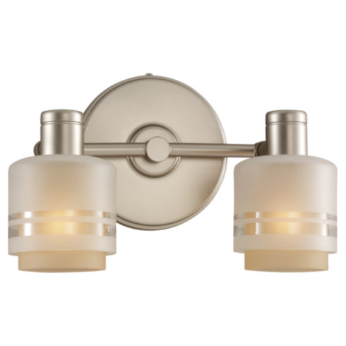 Vanity Lighting Sea Gull Lighting 44731-853 Two Light Bath Fixture - Golden Pewter SGL3135