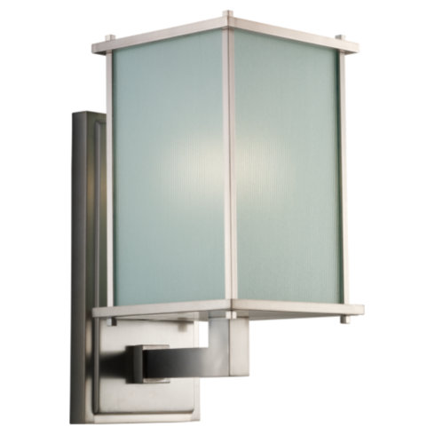 Wall Mount Outdoor Lighting Sea Gull Lighting 88292-986 Large Outdoor Lantern - Tinted Aluminum Finish SGL3269