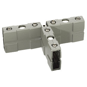 Sea Gull Lighting 9533398 T Connector in Brushed Stainless Finish