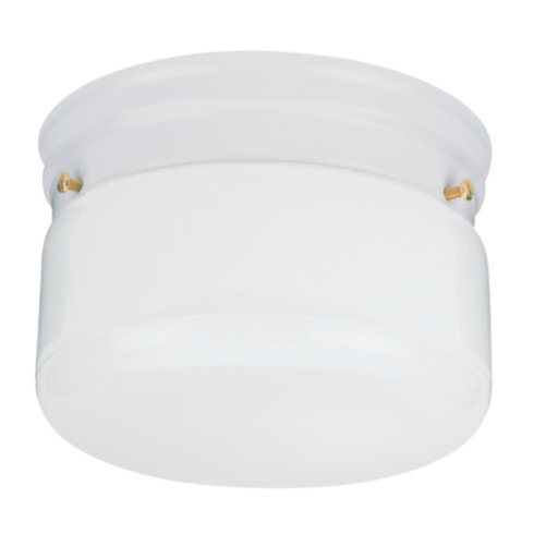 Ceiling Light Fixtures Sea Gull Lighting 5323-15 Close To Ceiling Two Light Fixture - White Finish SGL785