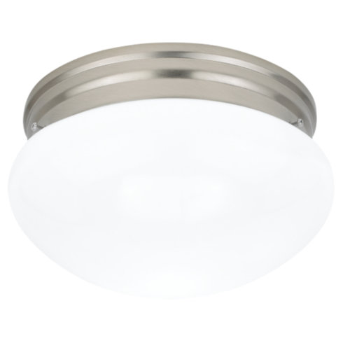 Wall Lamps Sea Gull Lighting 5328-962 Two Light Wall-Ceiling Fixture - Brushed Nickel Finish SGL797