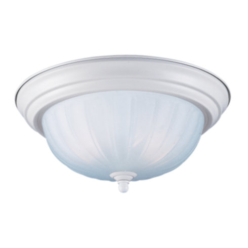 Ceiling Light Fixtures Sea Gull Lighting 7506-15 Close To Ceiling Three Light Fixture - White Finish SGL850