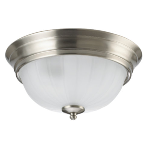 Ceiling Light Fixtures Sea Gull Lighting 7506-962 Close To Ceiling Three Light Fixture - Brushed Nickel Finish SGL854