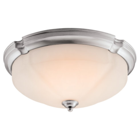 Ceiling Light Fixtures Sea Gull Lighting 75474-962 Flush Mount Fixture - Brushed Nickel Finish SGL885