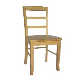 International Concepts C01-2p Dining Essentials Solid Wood Dining Chair - Natural