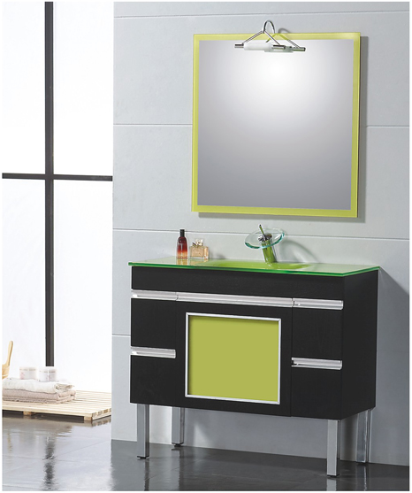 Aqua Felena AFL6017 Bathroom Cabinet PVC 31x18 Mirror size 24x31
