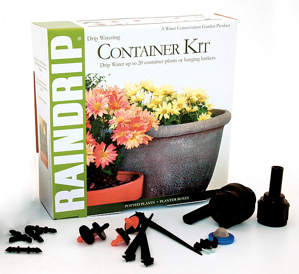 Container Drip Watering Kit with AntiSyphon