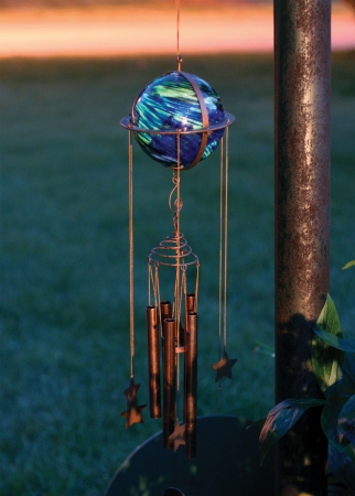 Rsr Industries RSR4255 Echo Valley Illuminarie Star Windchime - Commerce corp