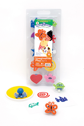 . Ce-6748 Ready2learn Giant Imaginative Play Set 1 Stampers