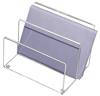 KANTEK INC KANAD50 CLEAR ACRYLIC DESK ACCESSORIES MINI SORTER