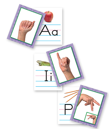 North Star Teacher Resource Nst9082 Resource Bundles American Sign Language Alphabet Cards