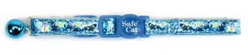 Coastal Pet Products CCP76711BLU Cat Adjustable Super Star Collar  Blue