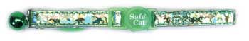 Coastal Pet Products CCP76711GRN Cat Adjustable Super Star Collar  Green