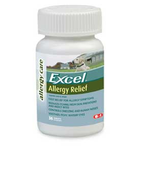 8 In 1 Pet Products DEOPN78015 Excel Allergy Relief Tabs