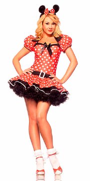 UPC 812272010089 product image for Be Wicked Costumes BW804 Red - White Flirty Mouse- M-L | upcitemdb.com