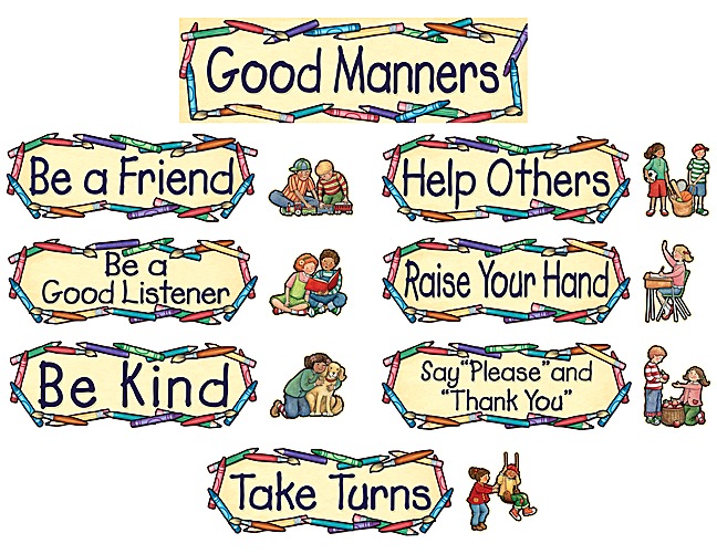 Good Manner Chart