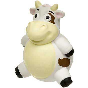 Hartz Mountain Corp. DHZ11109 Flexa Foam Roundabout Animals Toy Cow