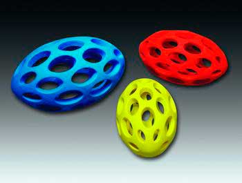 Jw Pet Company DJW43120 Sphericon 8 Football Rubber Toy
