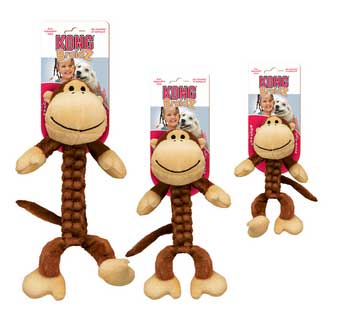 Kong Company DKO80101 BraidZ Monkey
