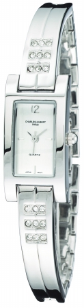 Charles-Hubert and #44; Paris Womens Swarovski Crystal Quartz Watch #6763