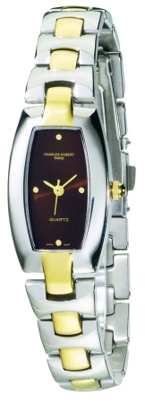 Charles-hubert- Paris Womens Two-tone Quartz Watch #6745-t