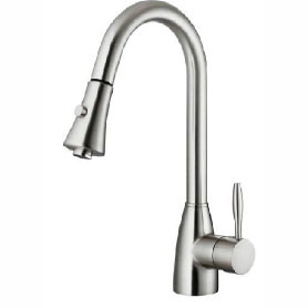 Vigo Vg02013st Stainless Steel Pull-out Spray Kitchen Faucet