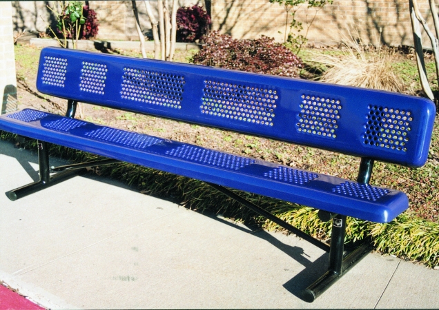 . B8wbperfp Perforated Style Benches